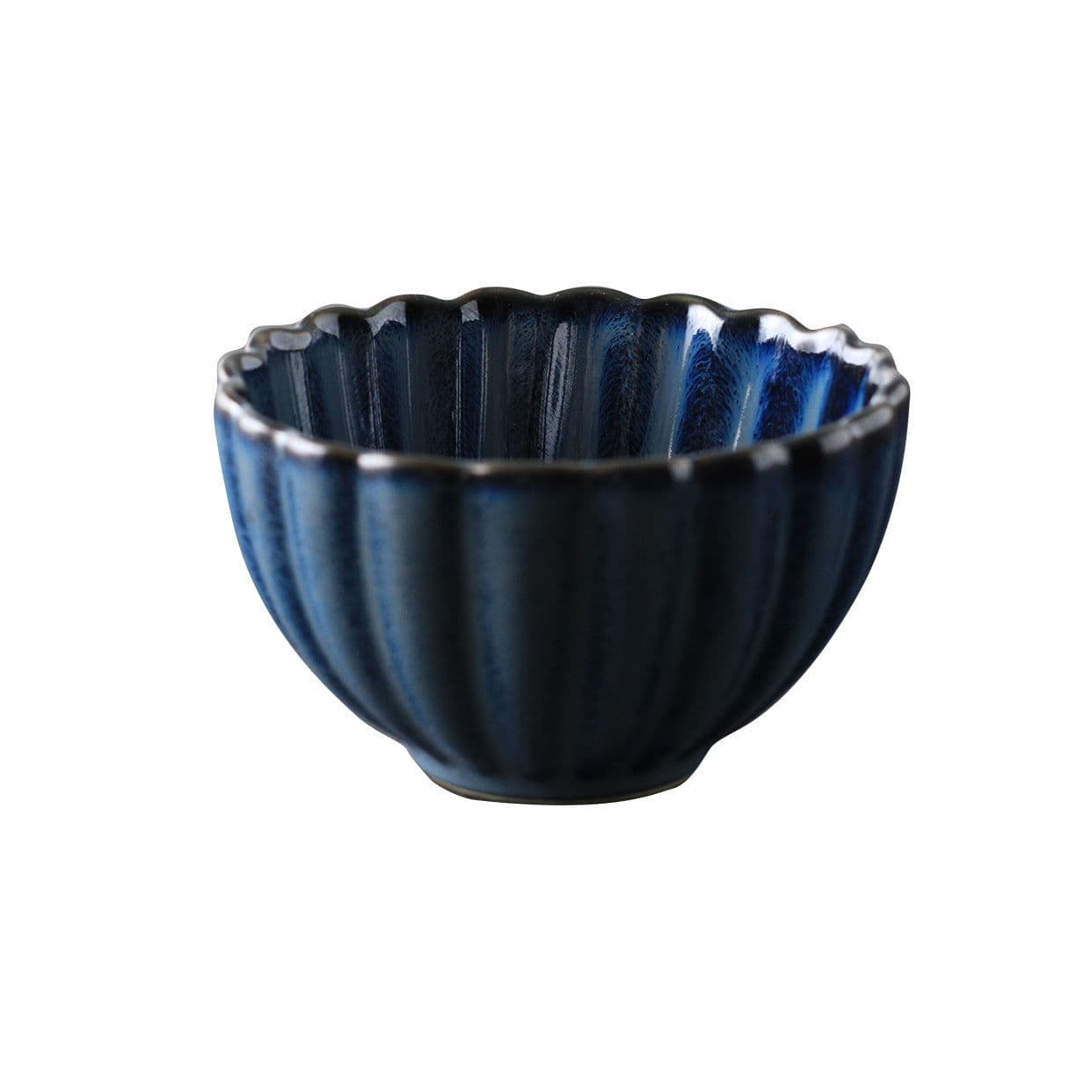 image-Creative ceramic tableware plate bowl bowl coffee cup fambe glaze tableware series of Chrysanthemum