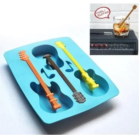 image-Guitar ice cube tray