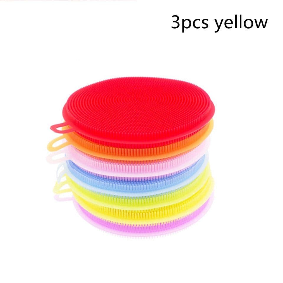 image-Brosse De Nettoyage Pour Lave-vaisselle En Silicone Pour Cuisine