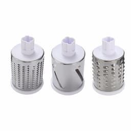 image-Vegetable Cutter Round Mandoline Slicer Potato Julienne Carrot Grater Cheese