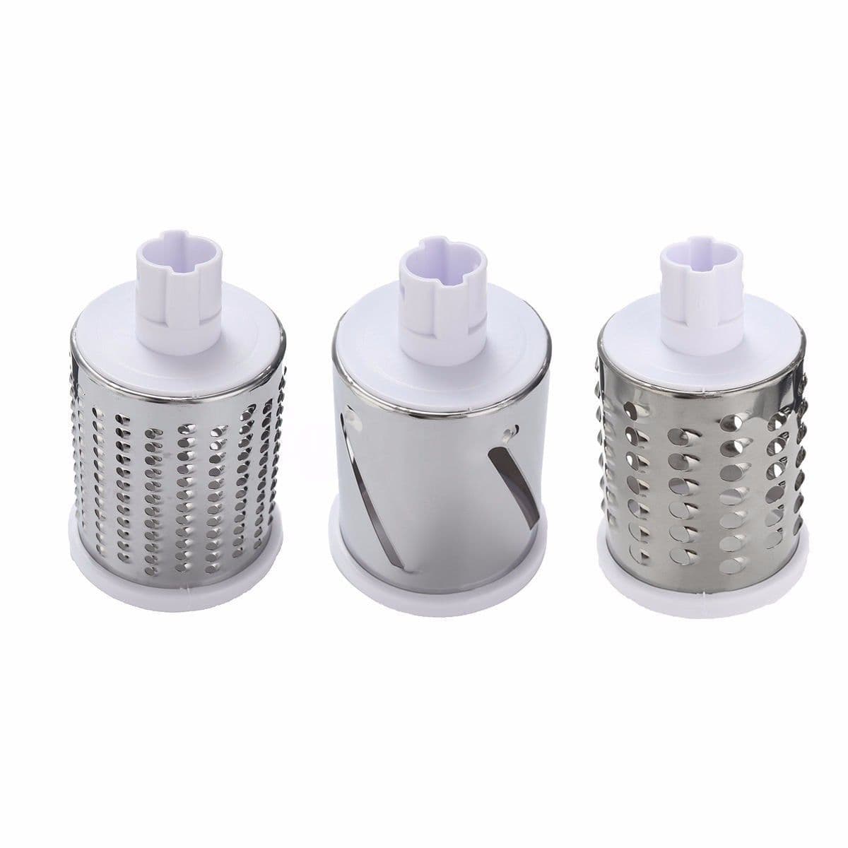 image-Vegetable Cutter Round Mandoline Slicer Potato Julienne Carrot Grater Cheese