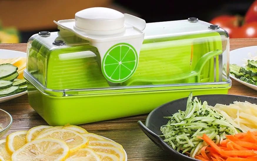 image-mulit-fuction kitchen tools vegetable carrot cucumber slicer grater wave cutter