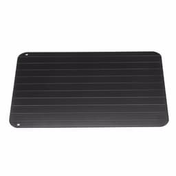 image-Fast Defrosting Tray Thaw Kitchen Quick Aluminum Thaw Plate
