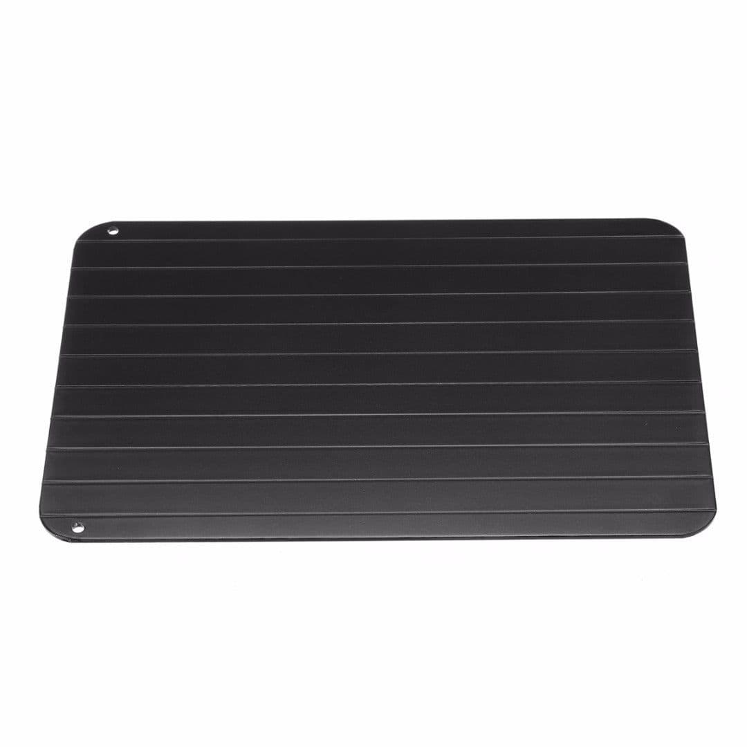 image-Fast Defrosting Tray Thaw Kitchen Quick Aluminum Thaw Plate