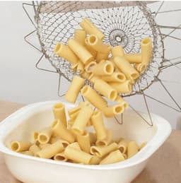 image-Deep Fry Basket Stainless Steel Multi-function Foldable Chef Cooking Basket Flexible Kitchen Tool for Fried Food Washing Fruits Vegetables