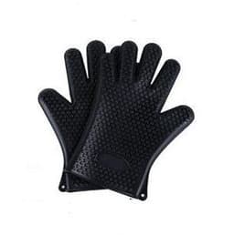 image-Food Grade Silicone Heat Resistant BBQ Glove Silicone Oven Mitts