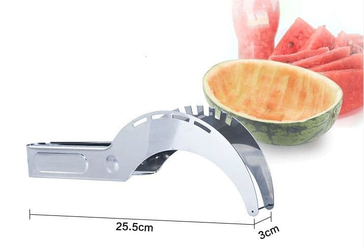 image-Stainless Steel Cutter For Watermelon Hami Melon Pitaya Pawpaw
