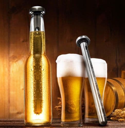 image-Wine Bottle Cooler Stick Stainless Steel Wine Cooling Rod