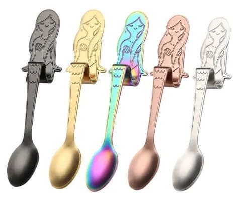 image-Cute Mermaid Coffee Spoon