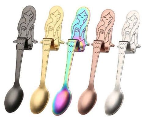 image-Cute Mermaid Coffee Spoon