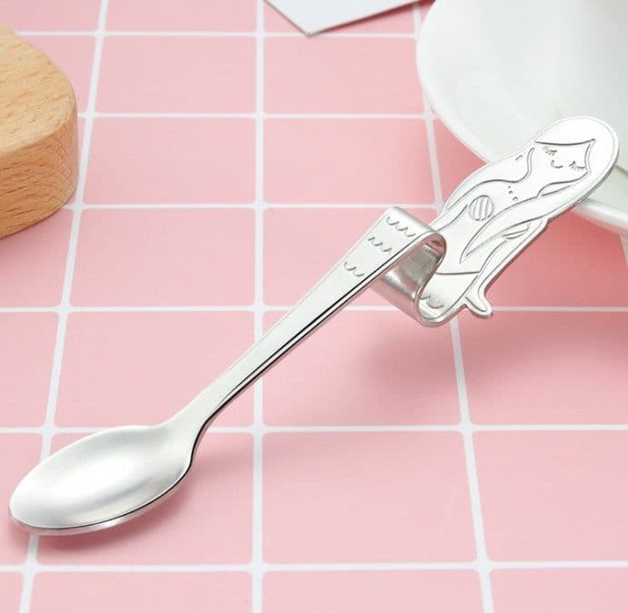 image-Cute Mermaid Coffee Spoon