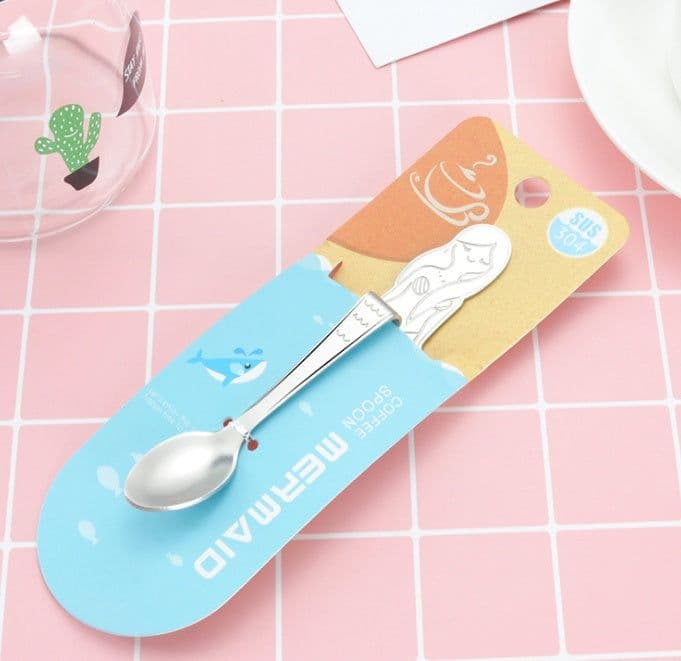 image-Cute Mermaid Coffee Spoon