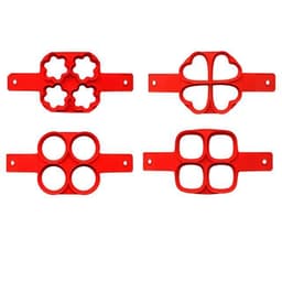 image-Silicone Non Stick Fantastic Egg Pancake Maker Ring Kitchen Baking Omelet Molds Flip Cooker Egg Ring Mold