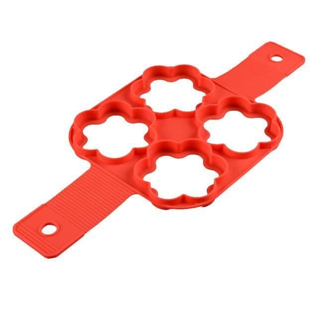 image-Silicone Non Stick Fantastic Egg Pancake Maker Ring Kitchen Baking Omelet Molds Flip Cooker Egg Ring Mold
