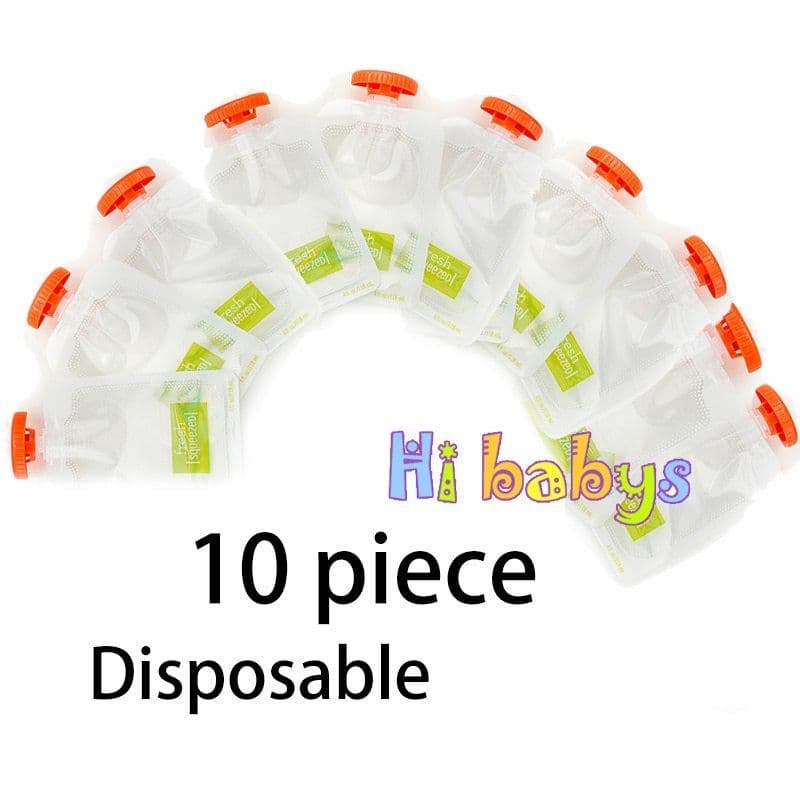image-Baby Food Maker Squeeze Food Station Organic Food For Newborn Fruit Container Storage