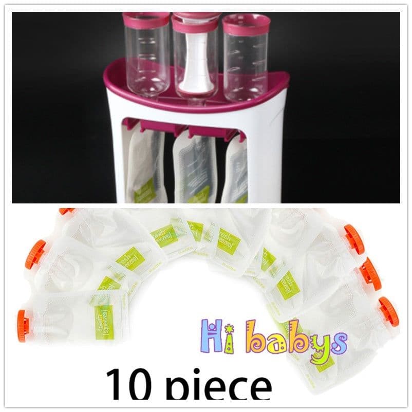 image-Baby Food Maker Squeeze Food Station Organic Food For Newborn Fruit Container Storage