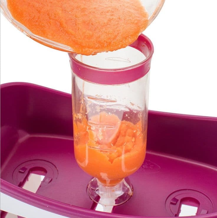 image-Baby Food Maker Squeeze Food Station Organic Food For Newborn Fruit Container Storage