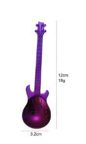 image-Guitar Coffee Spoon Set Stainless Steel Dessert Ice Cream Spoon Tea Spoon Coffee Accessories