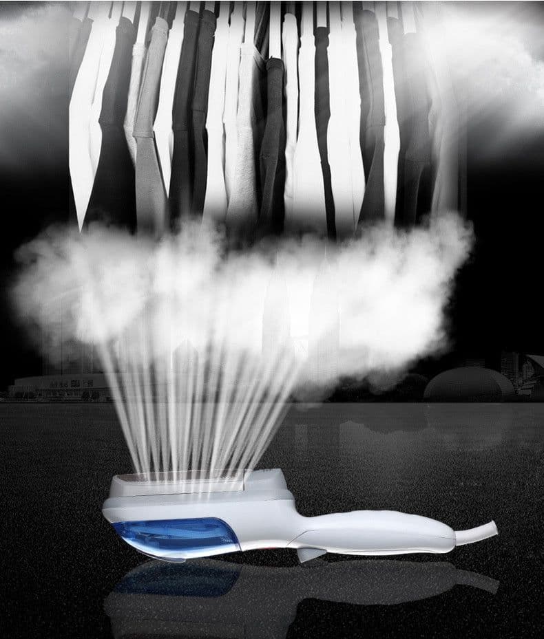 image-Handheld mini steam hung ironing machine portable cleaning dry cleaning steam brush home travel electric iron