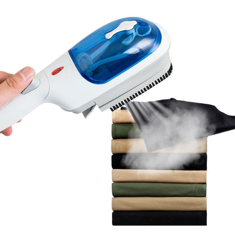 image-Handheld mini steam hung ironing machine portable cleaning dry cleaning steam brush home travel electric iron