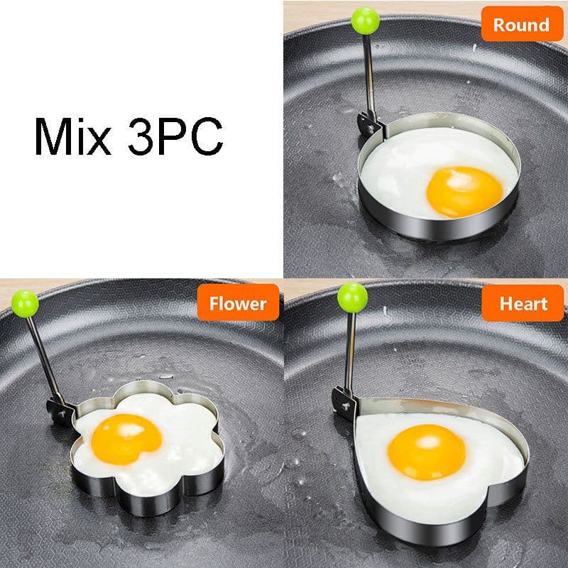 image-Thicken Creative Love Stainless Steel Fried Egg Mold