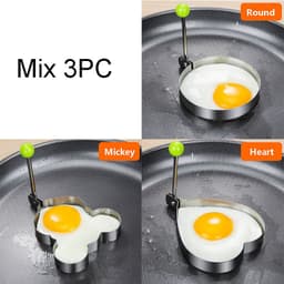 image-Thicken Creative Love Stainless Steel Fried Egg Mold