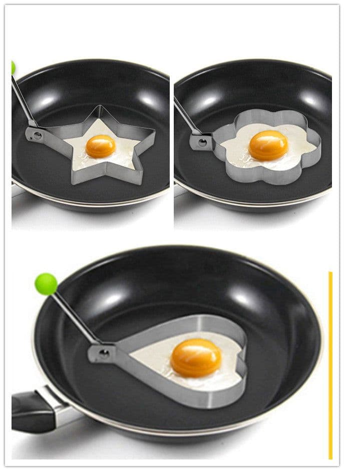 image-Thicken Creative Love Stainless Steel Fried Egg Mold