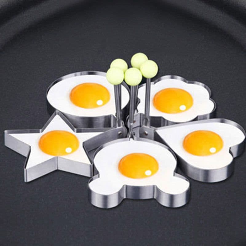 image-Thicken Creative Love Stainless Steel Fried Egg Mold