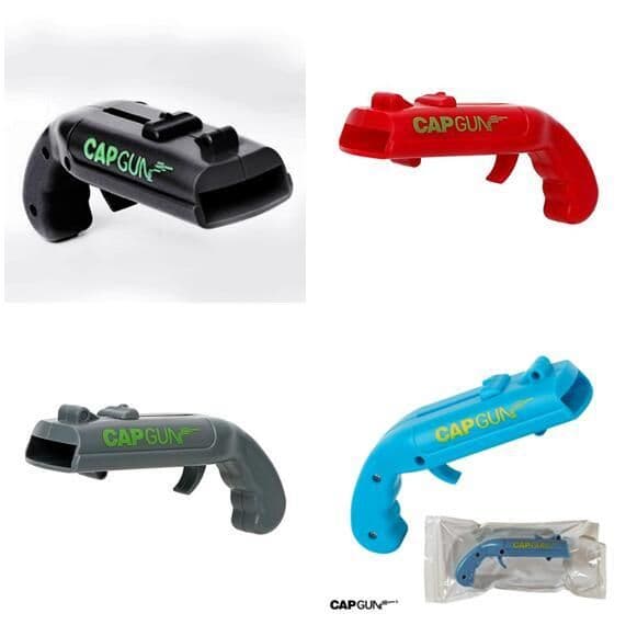image-Can Openers Spring Catapult Launcher Gun Shape Bar Tool Drink Opening Shooter Beer Bottle Opener Creative