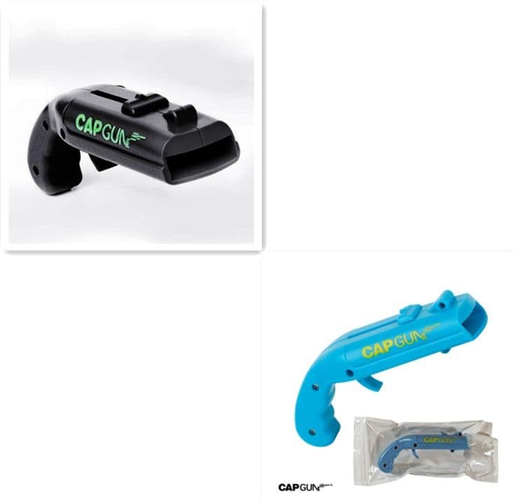 image-Can Openers Spring Catapult Launcher Gun Shape Bar Tool Drink Opening Shooter Beer Bottle Opener Creative