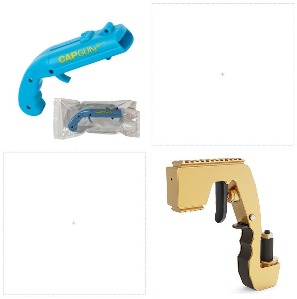 image-Can Openers Spring Catapult Launcher Gun Shape Bar Tool Drink Opening Shooter Beer Bottle Opener Creative