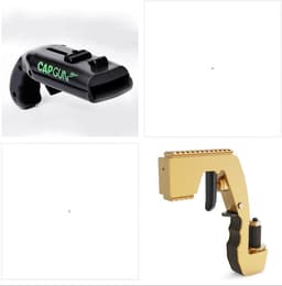 image-Can Openers Spring Catapult Launcher Gun Shape Bar Tool Drink Opening Shooter Beer Bottle Opener Creative