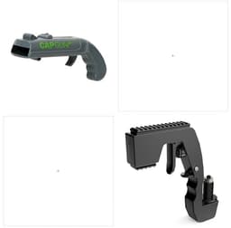 image-Can Openers Spring Catapult Launcher Gun Shape Bar Tool Drink Opening Shooter Beer Bottle Opener Creative