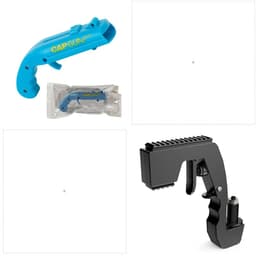 image-Can Openers Spring Catapult Launcher Gun Shape Bar Tool Drink Opening Shooter Beer Bottle Opener Creative