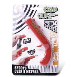 image-Can Openers Spring Catapult Launcher Gun Shape Bar Tool Drink Opening Shooter Beer Bottle Opener Creative