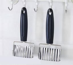 image-Wavy Edged Stainless Steel Vegetable Slicer Potato Cutter