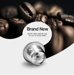 image-Coffee capsule square hole shell