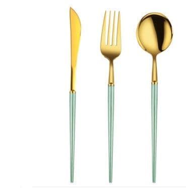 image-Stainless Steel Knife And Fork Set