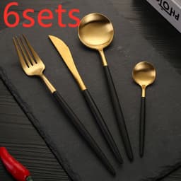 image-Stainless Steel Knife And Fork Set