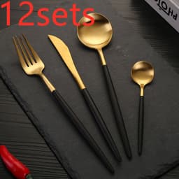 image-Stainless Steel Knife And Fork Set