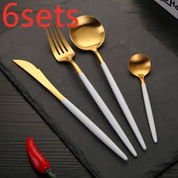 image-Stainless Steel Knife And Fork Set
