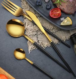 image-Stainless Steel Knife And Fork Set