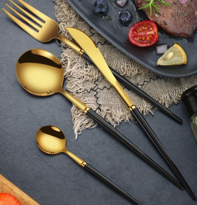 image-Stainless Steel Knife And Fork Set