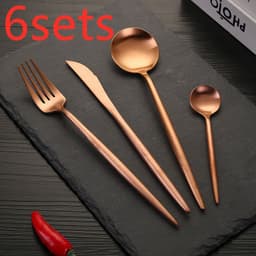 image-Stainless Steel Knife And Fork Set
