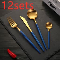 image-Stainless Steel Knife And Fork Set