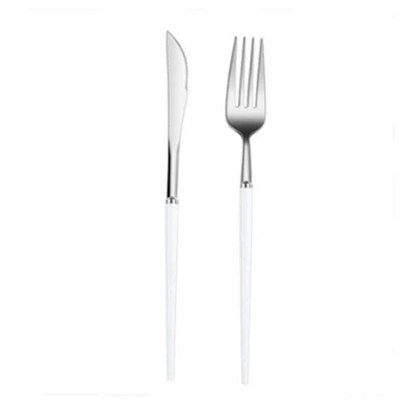 image-Stainless Steel Knife And Fork Set