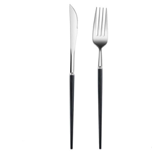 image-Stainless Steel Knife And Fork Set