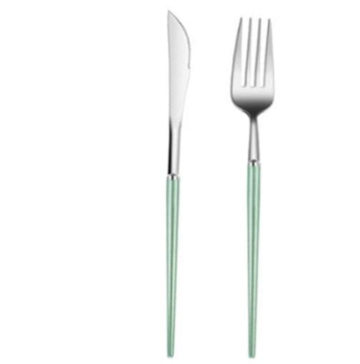 image-Stainless Steel Knife And Fork Set