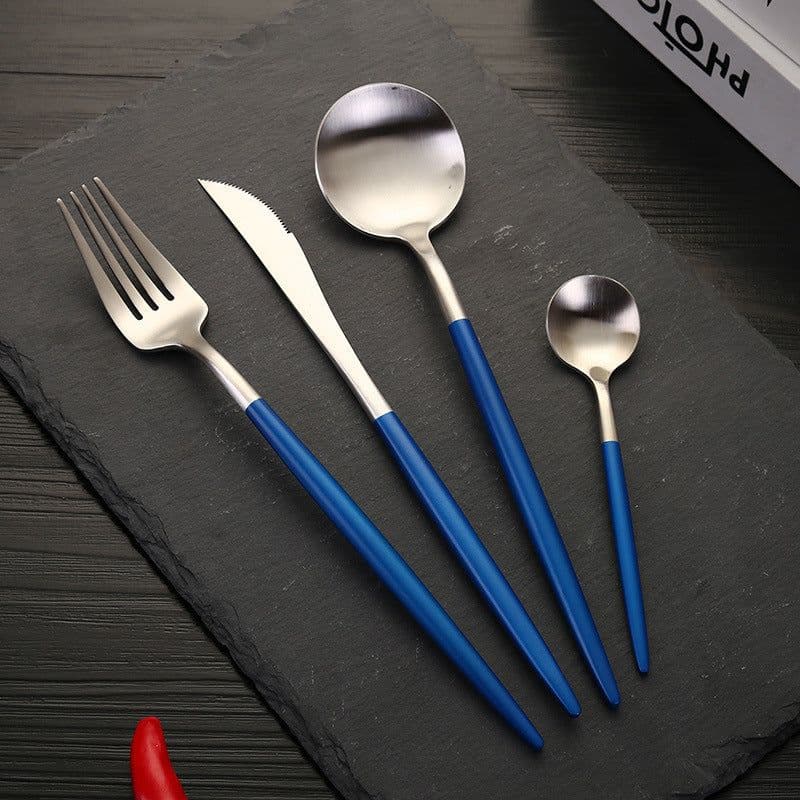 image-Stainless Steel Knife And Fork Set