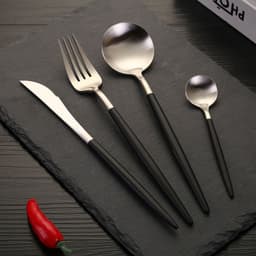 image-Stainless Steel Knife And Fork Set